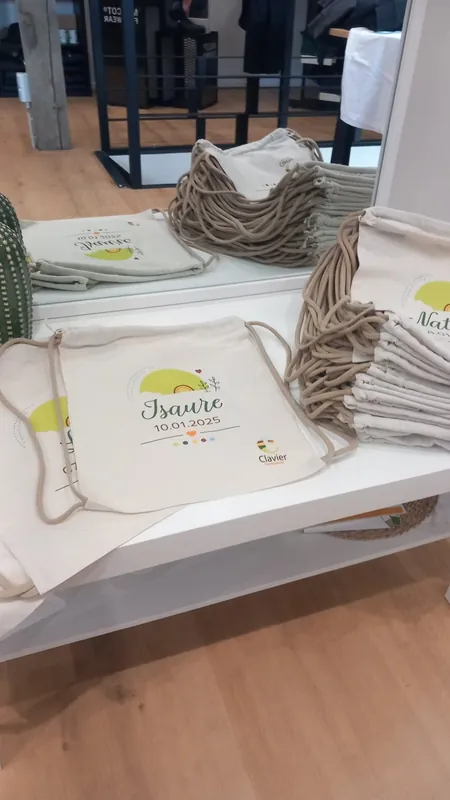 Sacs de naissance de la commune de Clavier